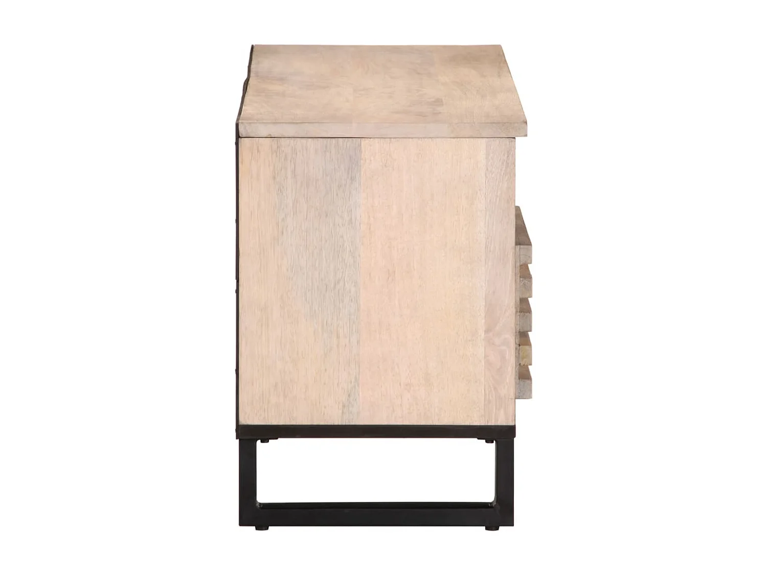 Mobile TV 100x34x46 cm in legno massello di mango