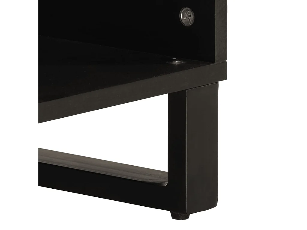 Mobile TV 100x34x46 cm in legno massello di mango