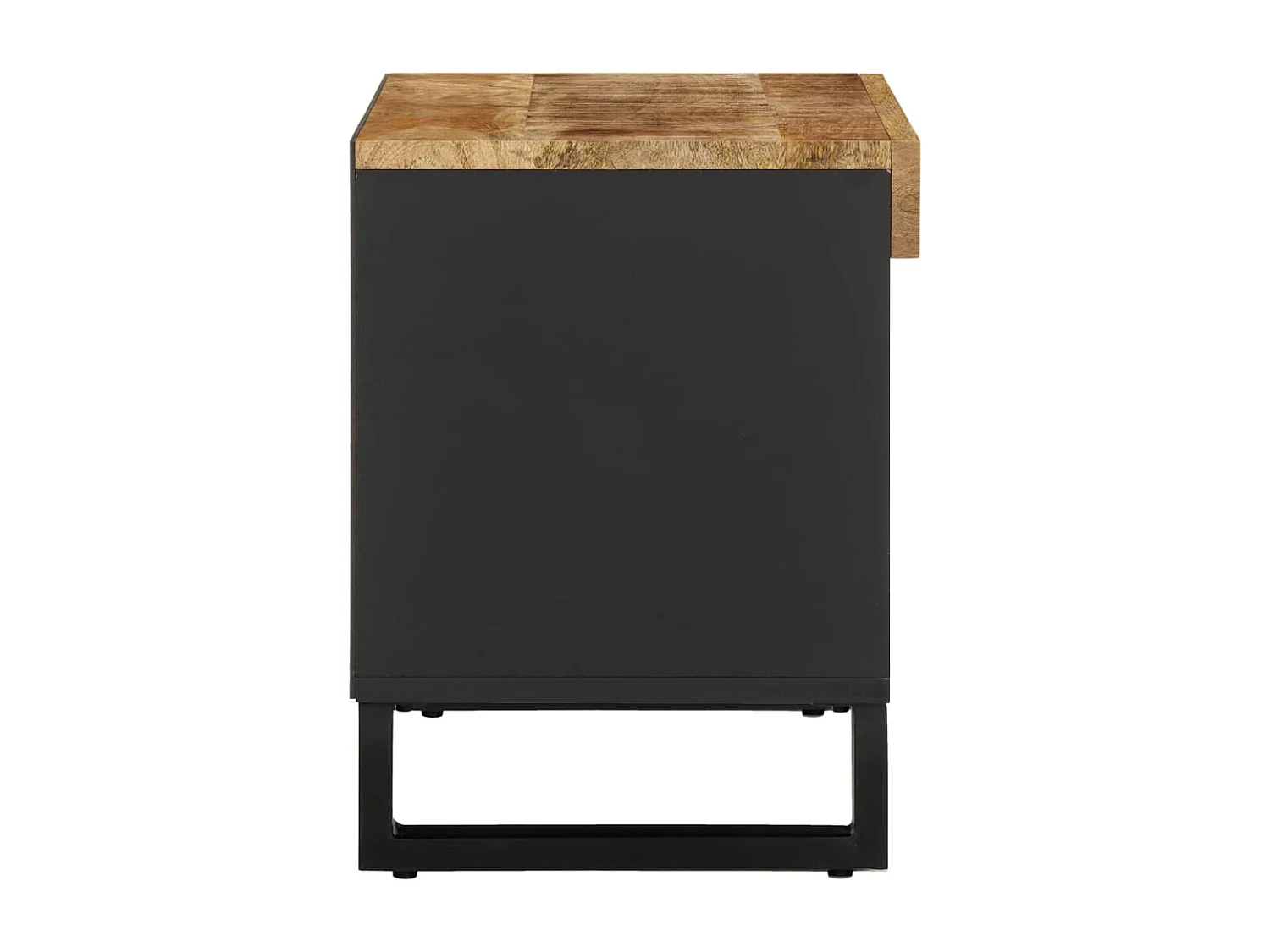 Meuble TV 85x33x43,5 cm bois massif de manguier