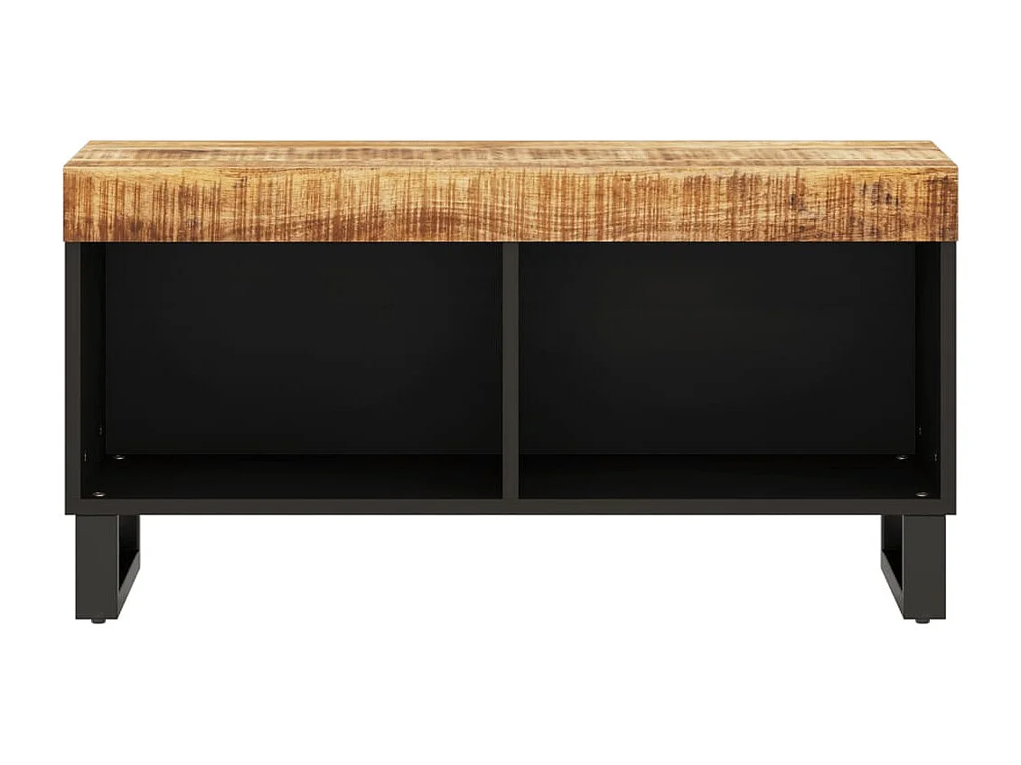 TV-Schrank 85x33x43,5 cm aus massivem Mangoholz