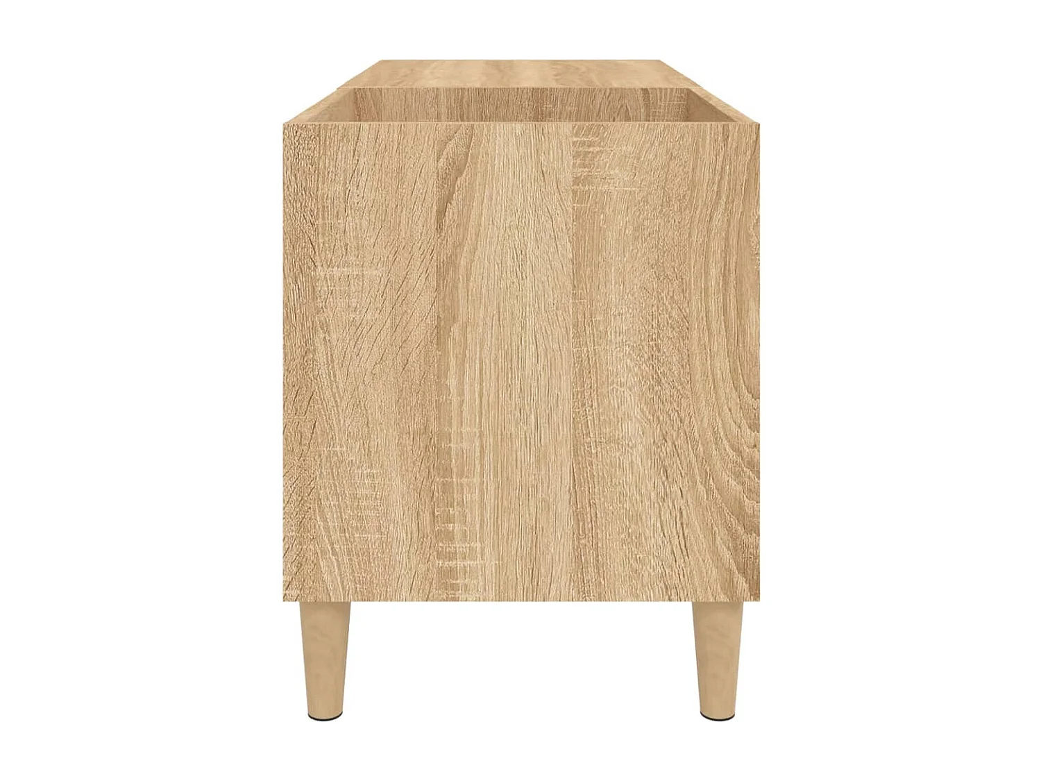 Armoire à disques chêne sonoma 84,5x38x48 cm bois d'ingénierie
