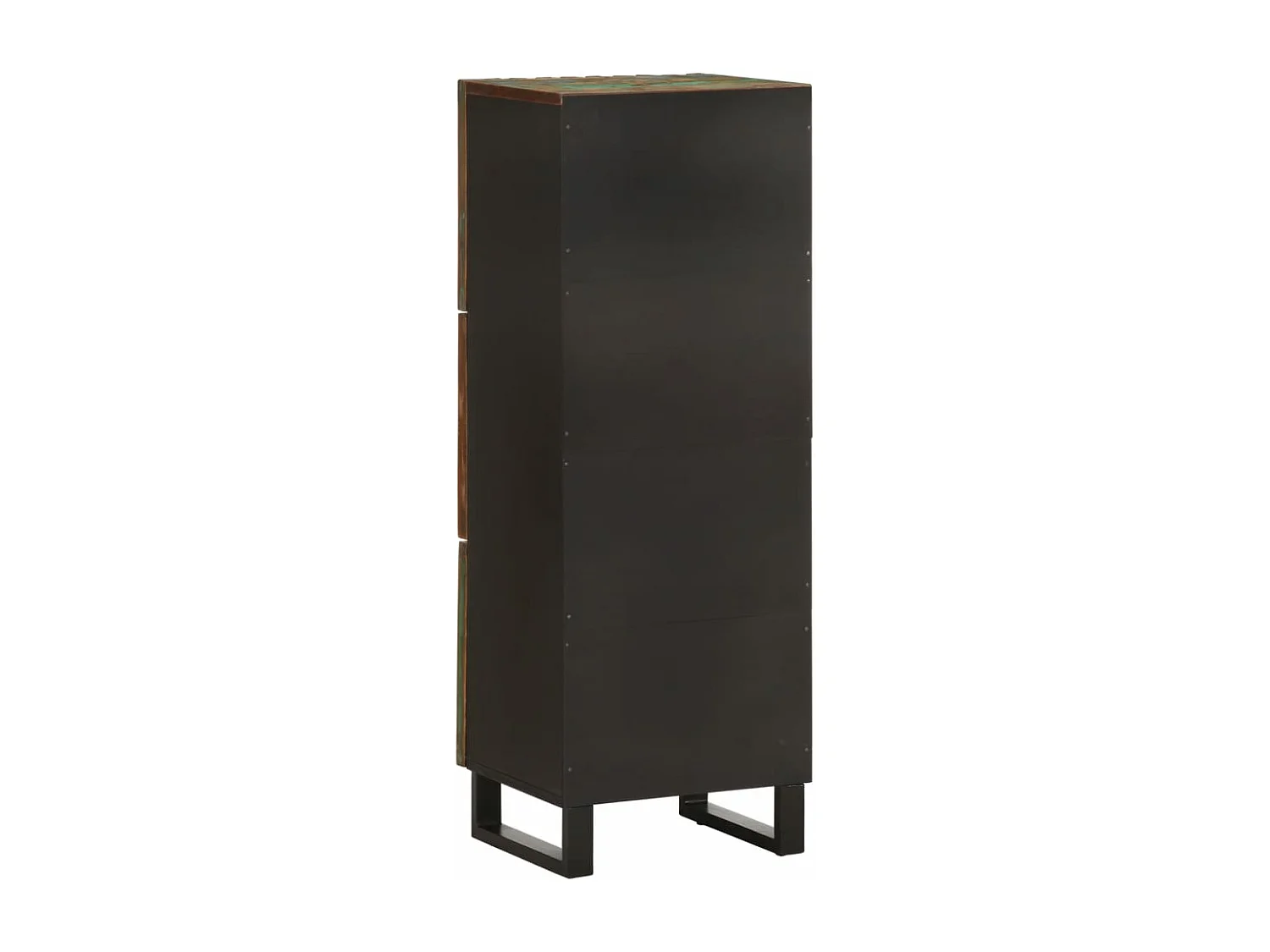 Aparador alto 40x34x110 cm madera maciza de acacia