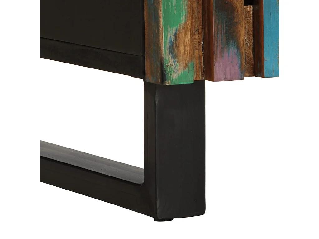 Aparador alto 40x34x110 cm madera maciza de acacia