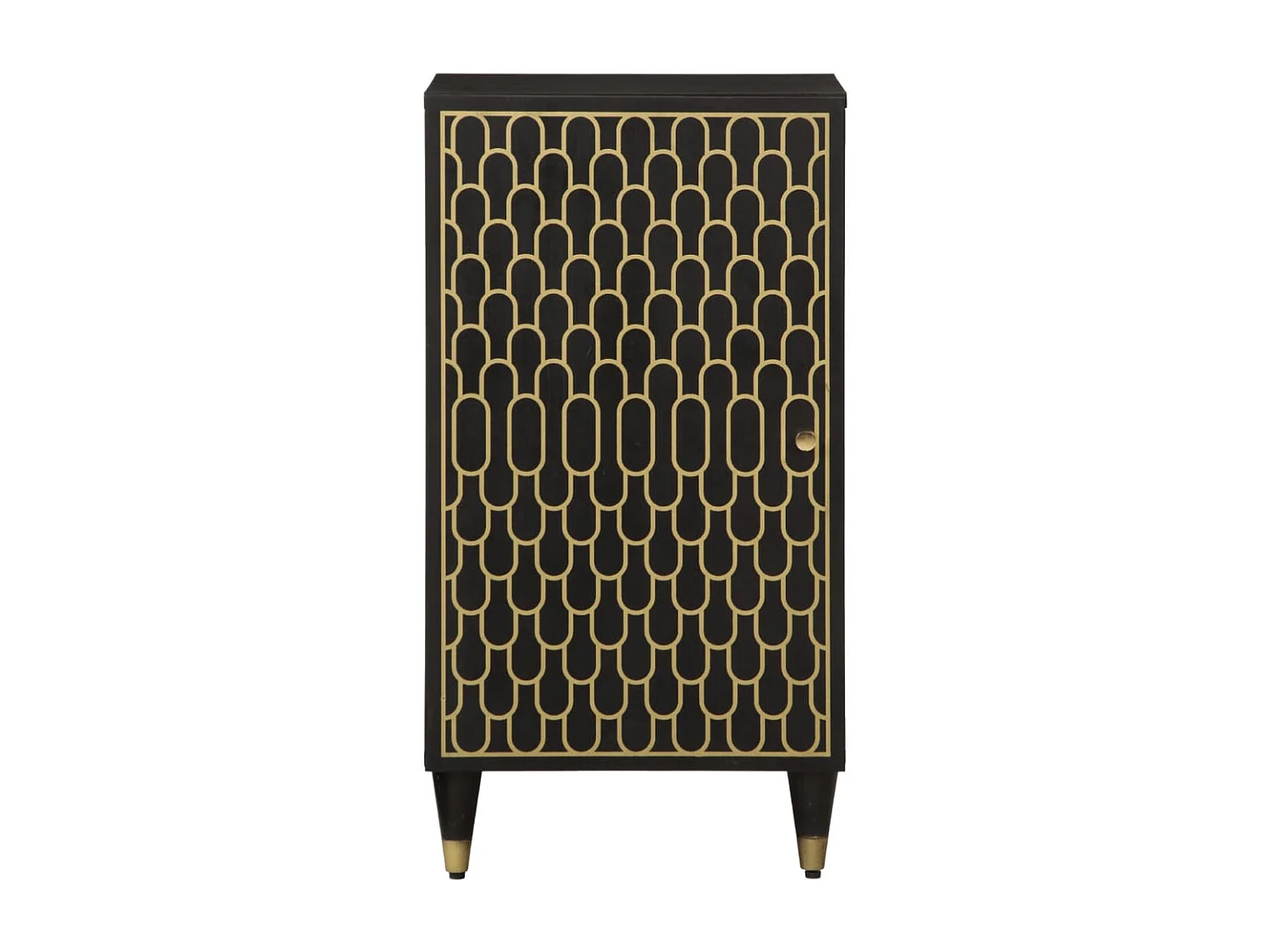 Beistellschrank 40x33x75 cm aus massivem Mangoholz