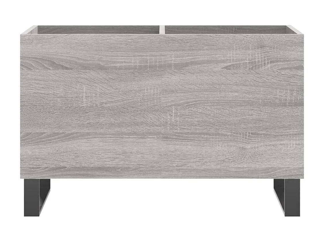 Armoire à disques sonoma gris 74,5x38x48 cm bois d'ingénierie