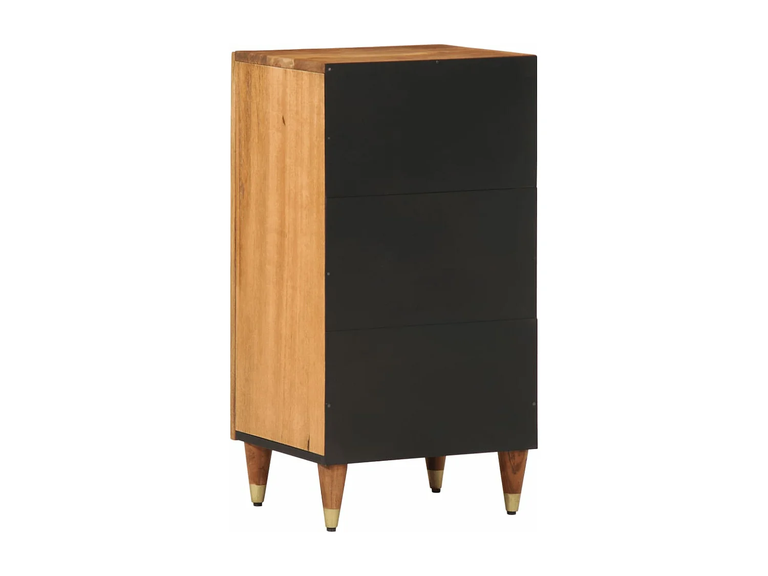 Beistellschrank 40x33x75 cm aus massivem Mangoholz