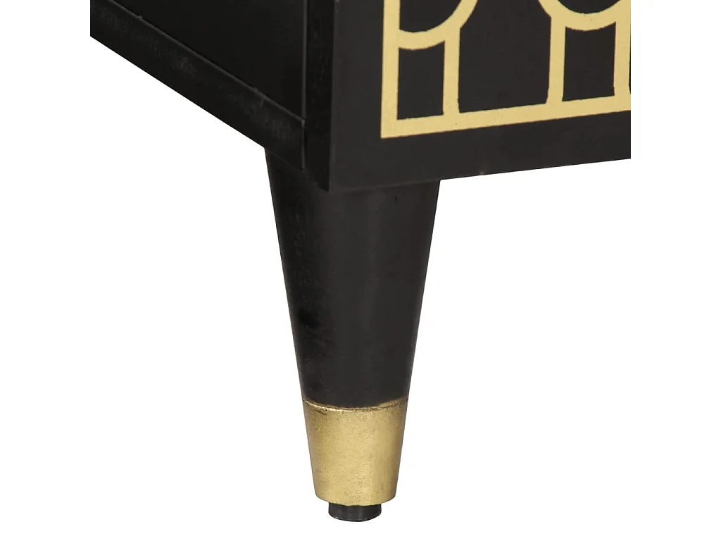 Mobile TV 80x31x46 cm in legno massello di mango