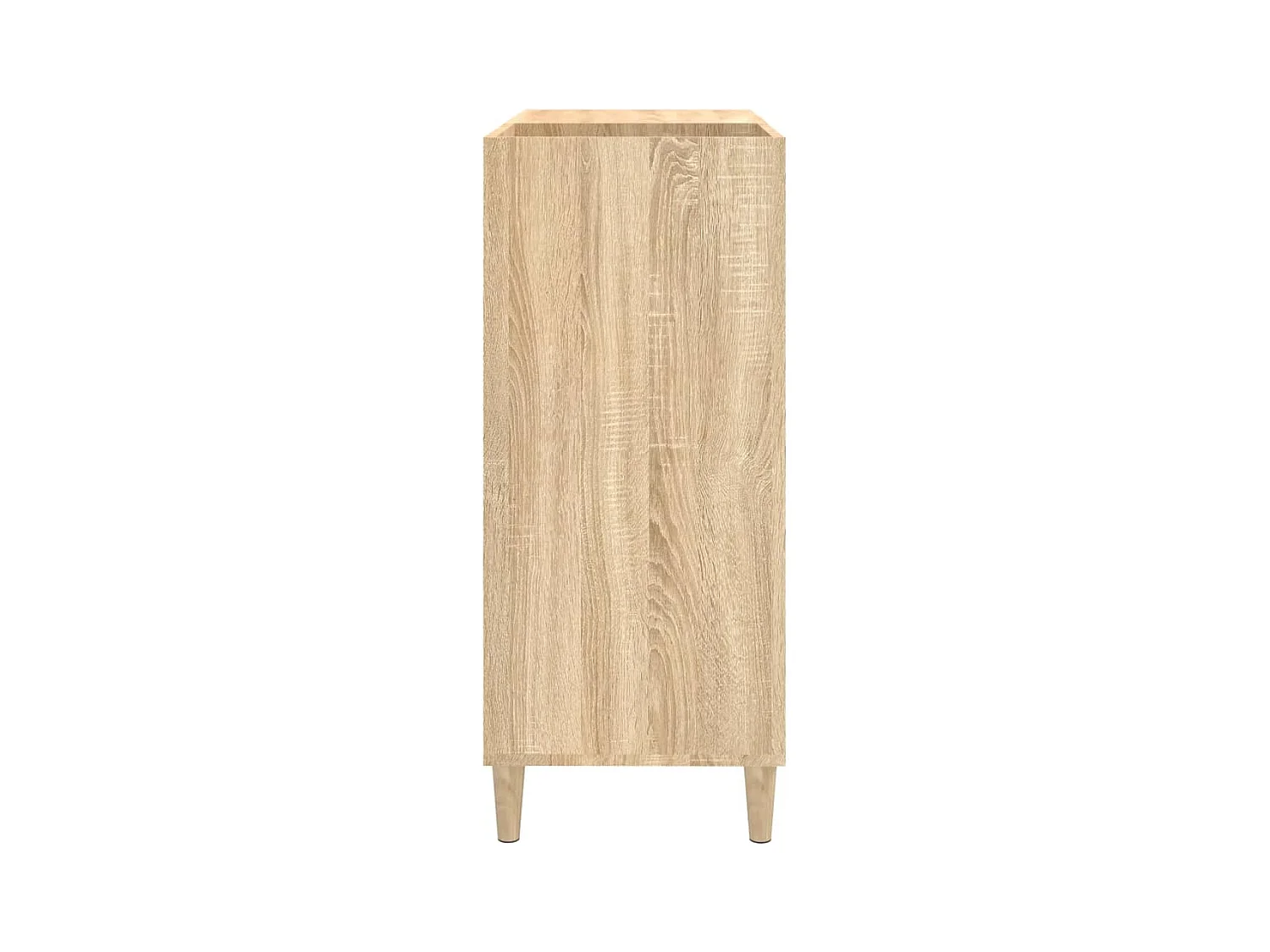 Armoire à disques chêne sonoma 84,5x38x89 cm bois d'ingénierie