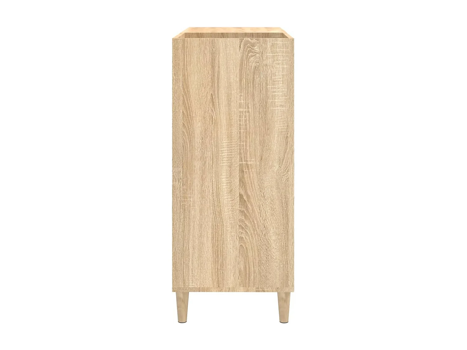 Armoire à disques chêne sonoma 84,5x38x89 cm bois d'ingénierie