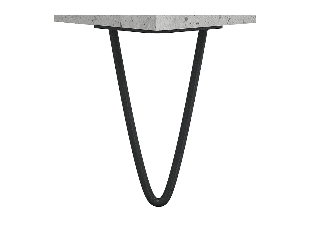 Betongrijze platenkast 85x38x48 cm samengesteld hout