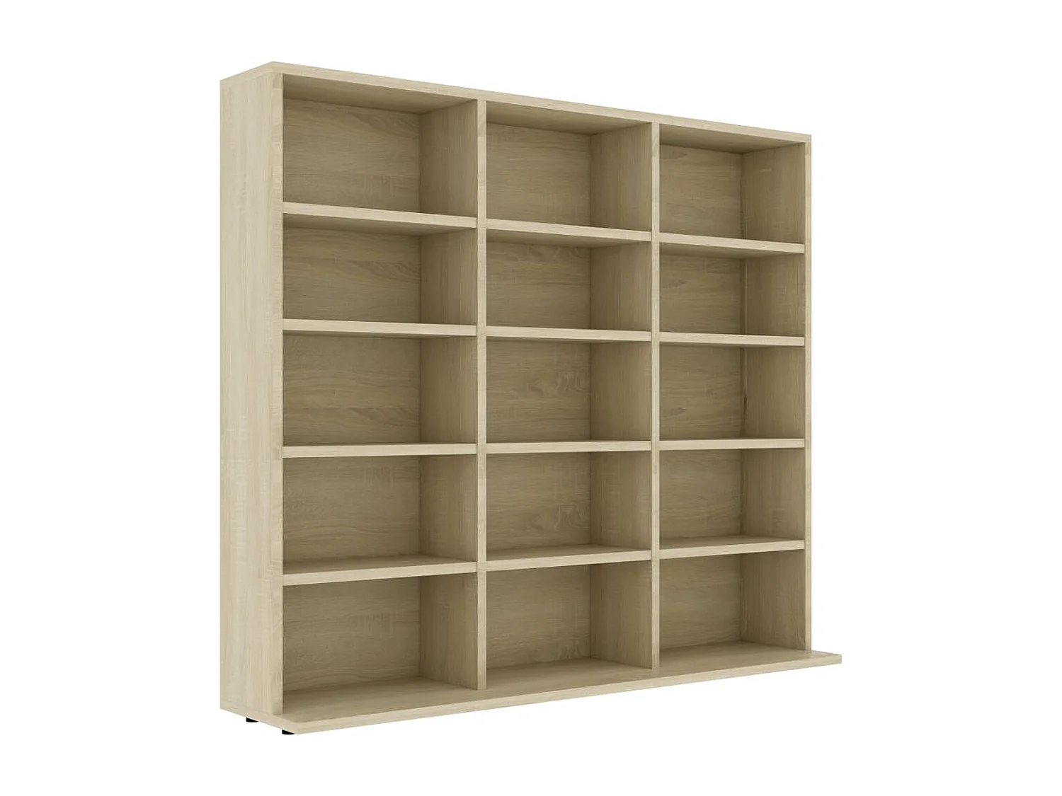 Armoire à CD Chêne sonoma 102x23x89,5 cm Bois d’ingénierie