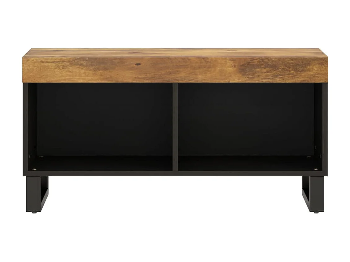 Mobile TV 85x33x43,5 cm in legno massello di mango