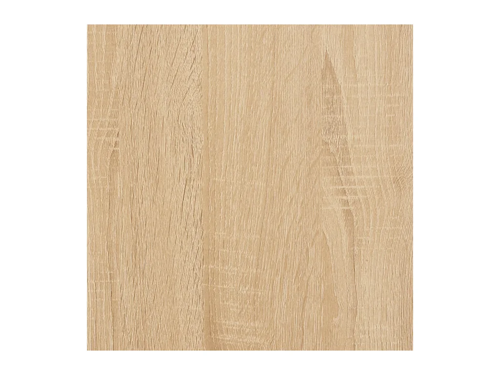 Mobile per dischi in rovere Sonoma 85x38x48 cm in multistrato