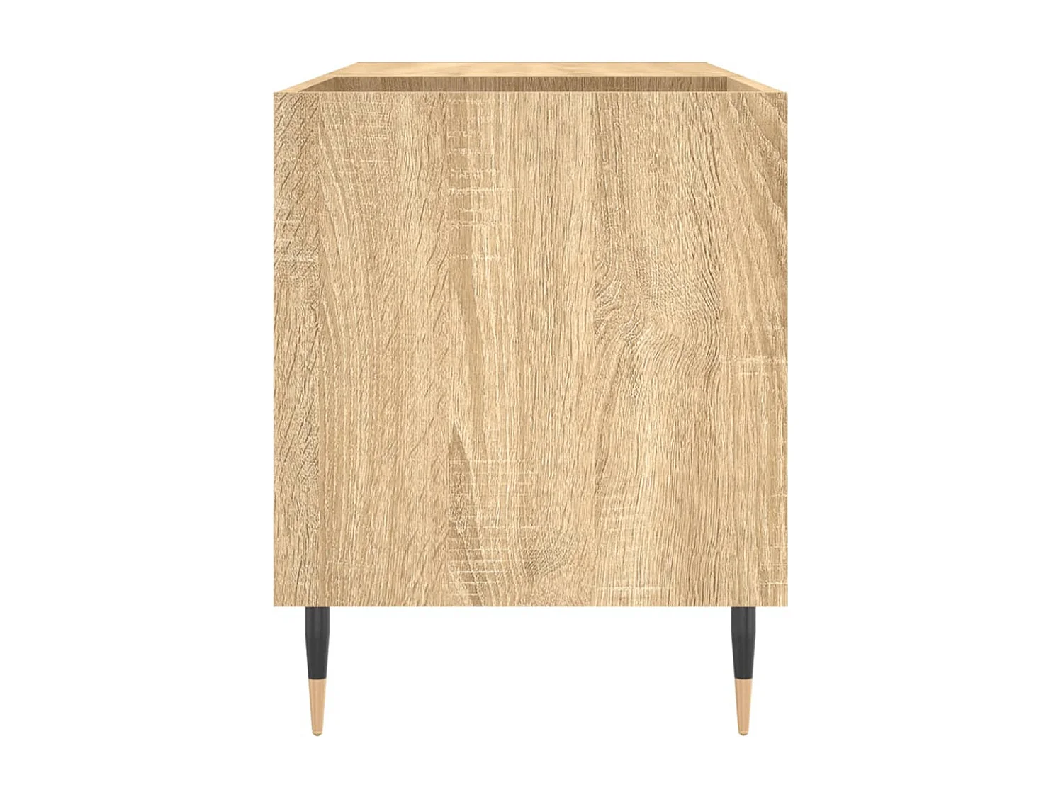 Armoire à disques chêne sonoma 85x38x48 cm bois d'ingénierie