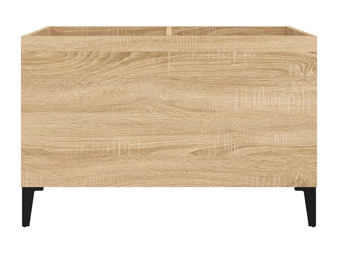 Armoire à disques chêne sonoma 74,5x38x48 cm bois d'ingénierie