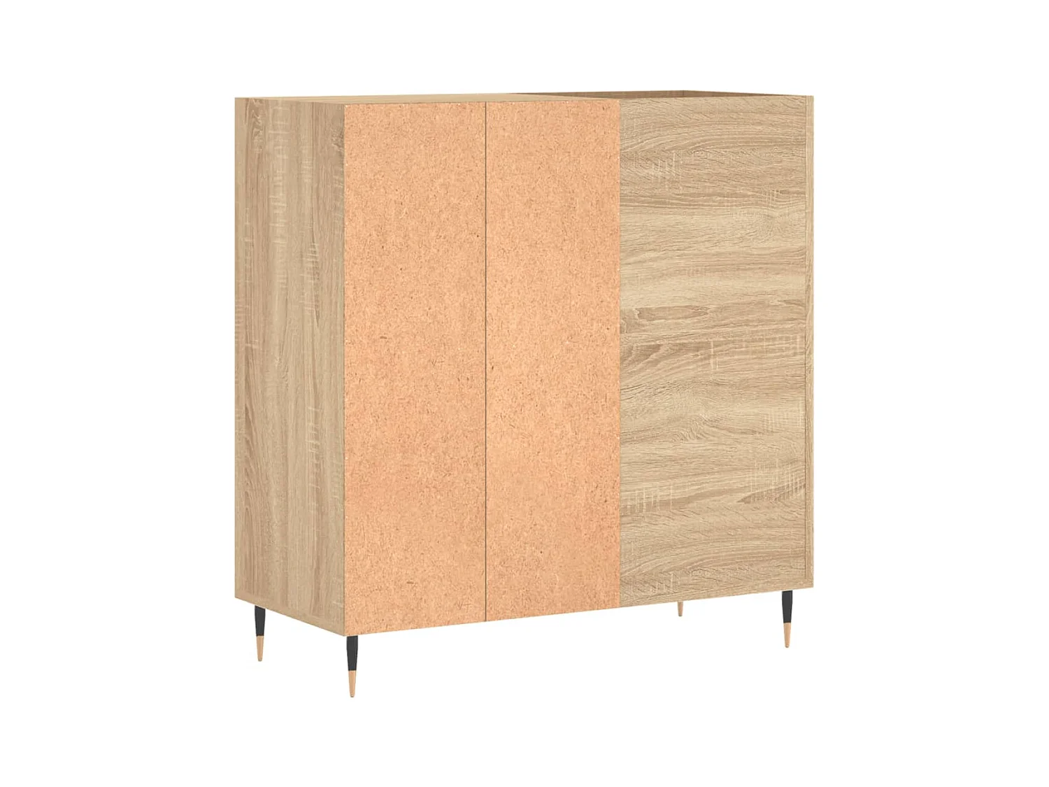 Armoire à disques chêne sonoma 84,5x38x89 cm bois d'ingénierie