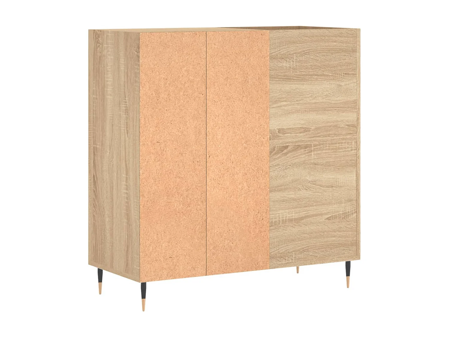 Armoire à disques chêne sonoma 84,5x38x89 cm bois d'ingénierie