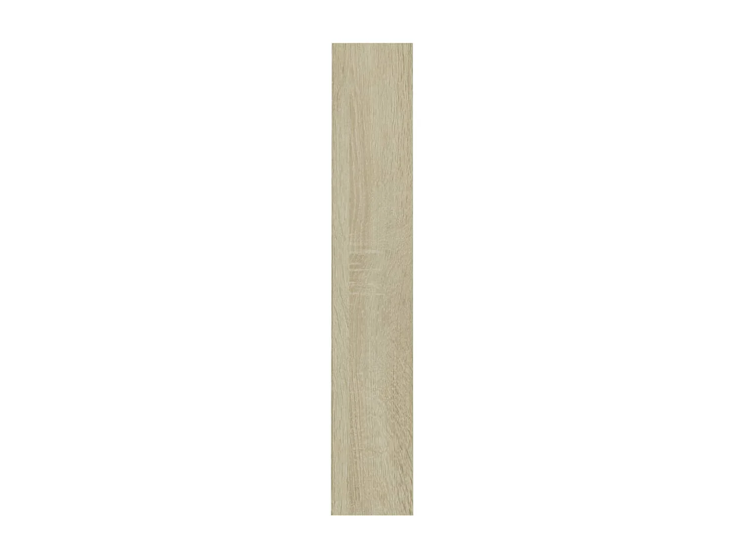 Armoires à CD 2 pcs Chêne sonoma 21x16x93,5cm Bois d'ingénierie