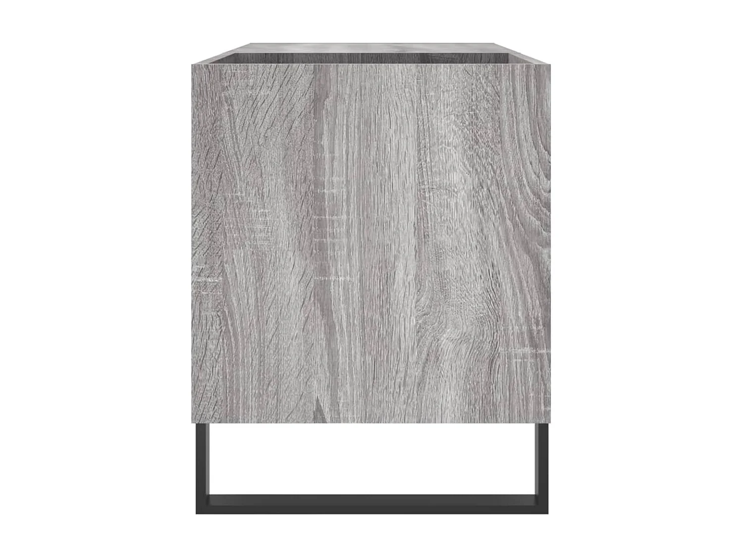 Armoire à disques sonoma gris 85x38x48 cm bois d'ingénierie