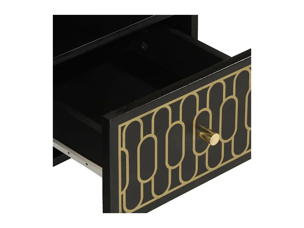 Mobile TV 100x33x46 cm in legno massello di mango