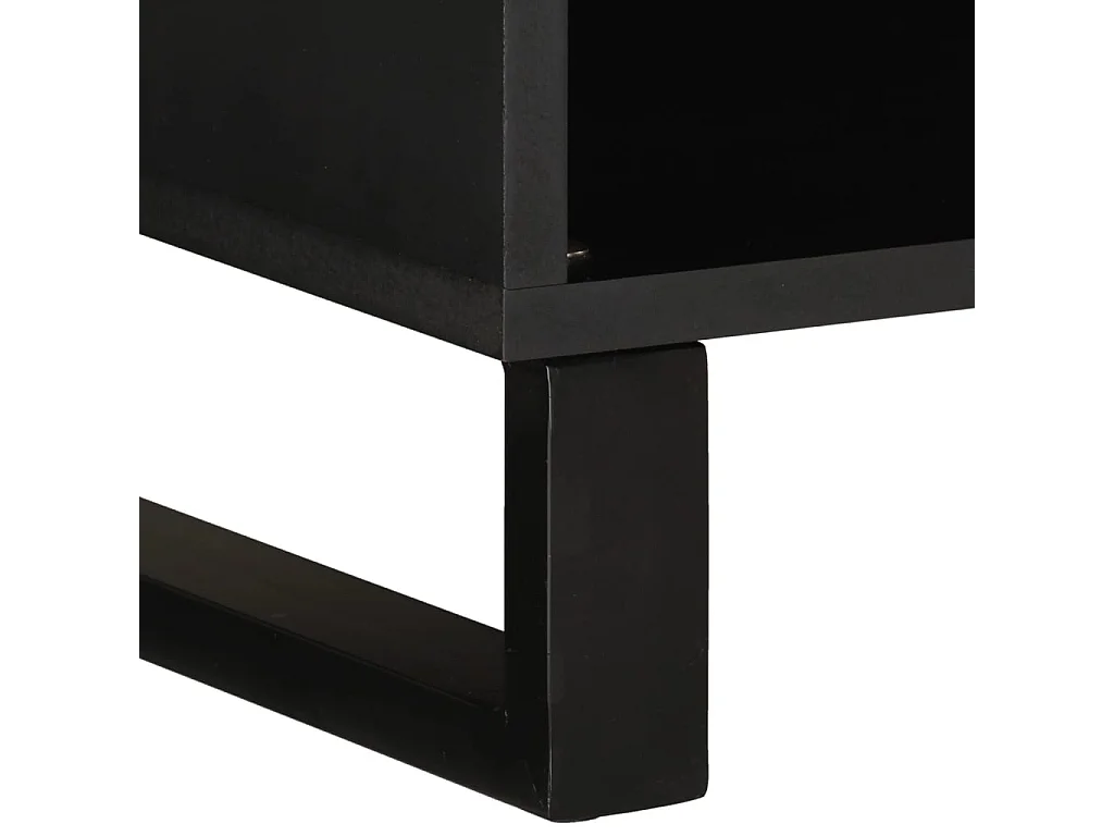 TV-Schrank 85x33x43,5 cm aus massivem Akazienholz