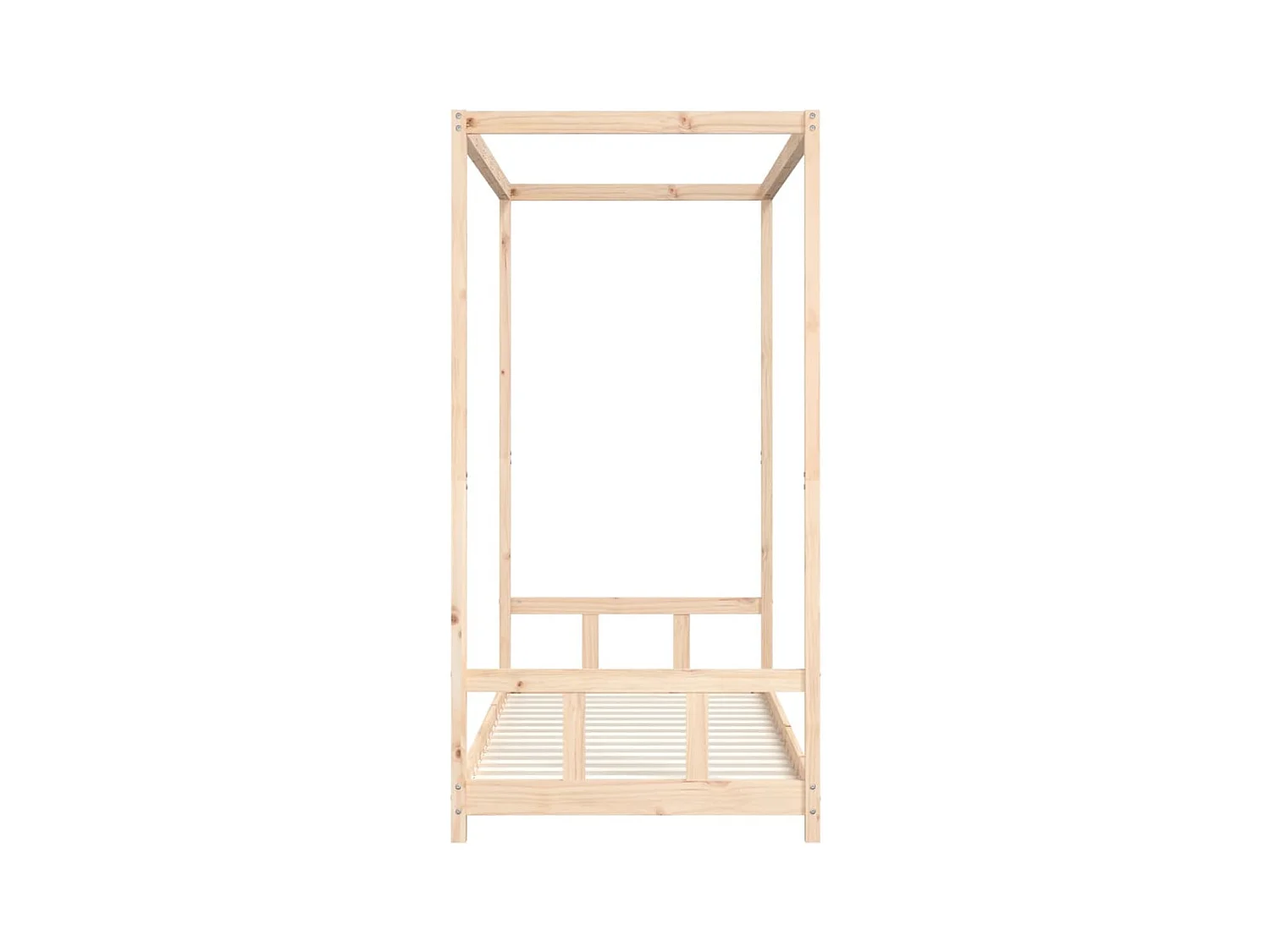 Cadre de lit pour enfants 90x200 cm bois de pin massif