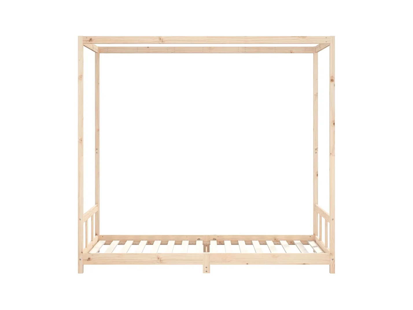 Cadre de lit pour enfants 90x200 cm bois de pin massif