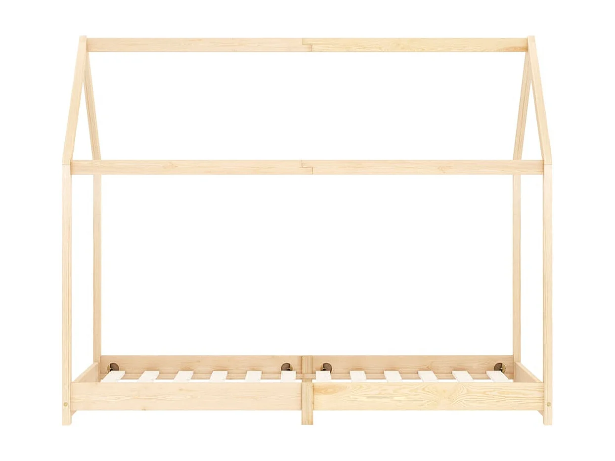 Struttura letto per bambini Legno di pino massiccio 90 x 200 cm