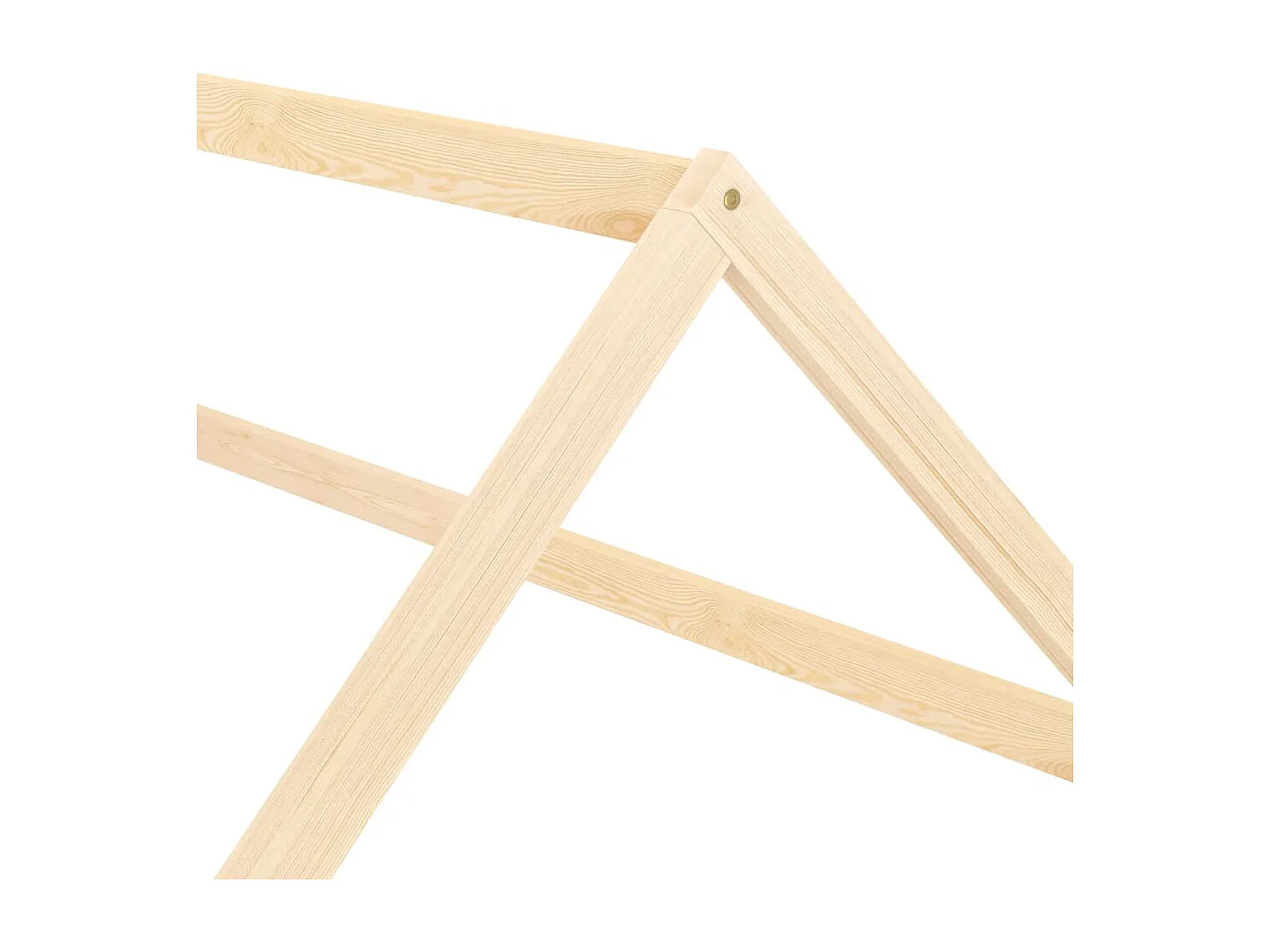 Cadre de lit d'enfant Bois de pin massif 90 x 200 cm