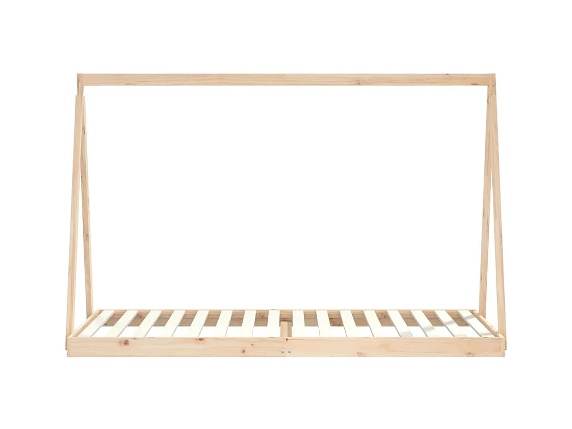 Cadre de lit pour enfants 90x200 cm bois de pin massif