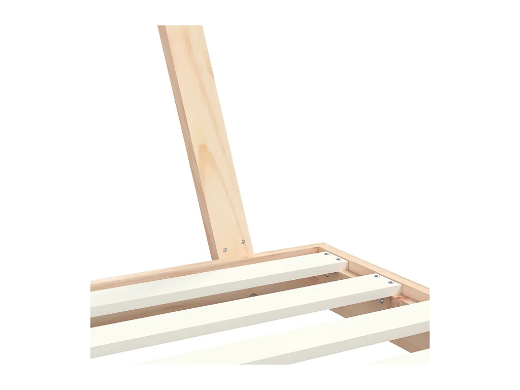 Cadre de lit pour enfants 90x200 cm bois de pin massif