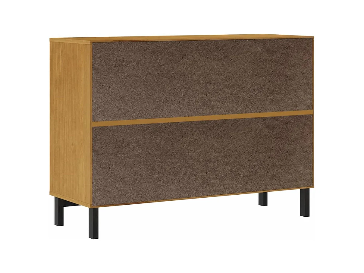 Commode FLAM 110x40x80 cm bois de pin massif