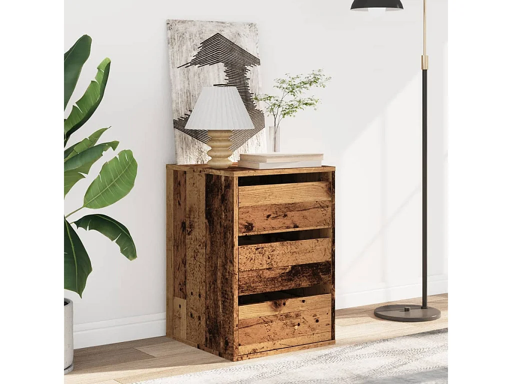 Altholz-Eckkommode 40x41x58 cm, Holzwerkstoff
