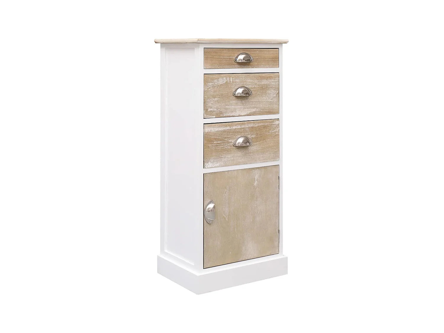 Armoire latérale 38x28x86 cm Bois de Paulownia