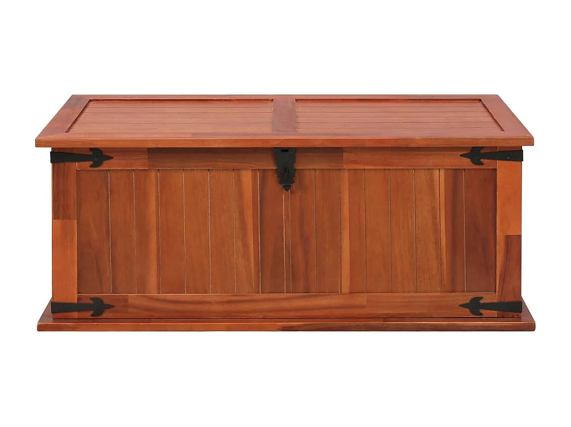 Cassapanca 90x45x40 cm Legno massello di acacia
