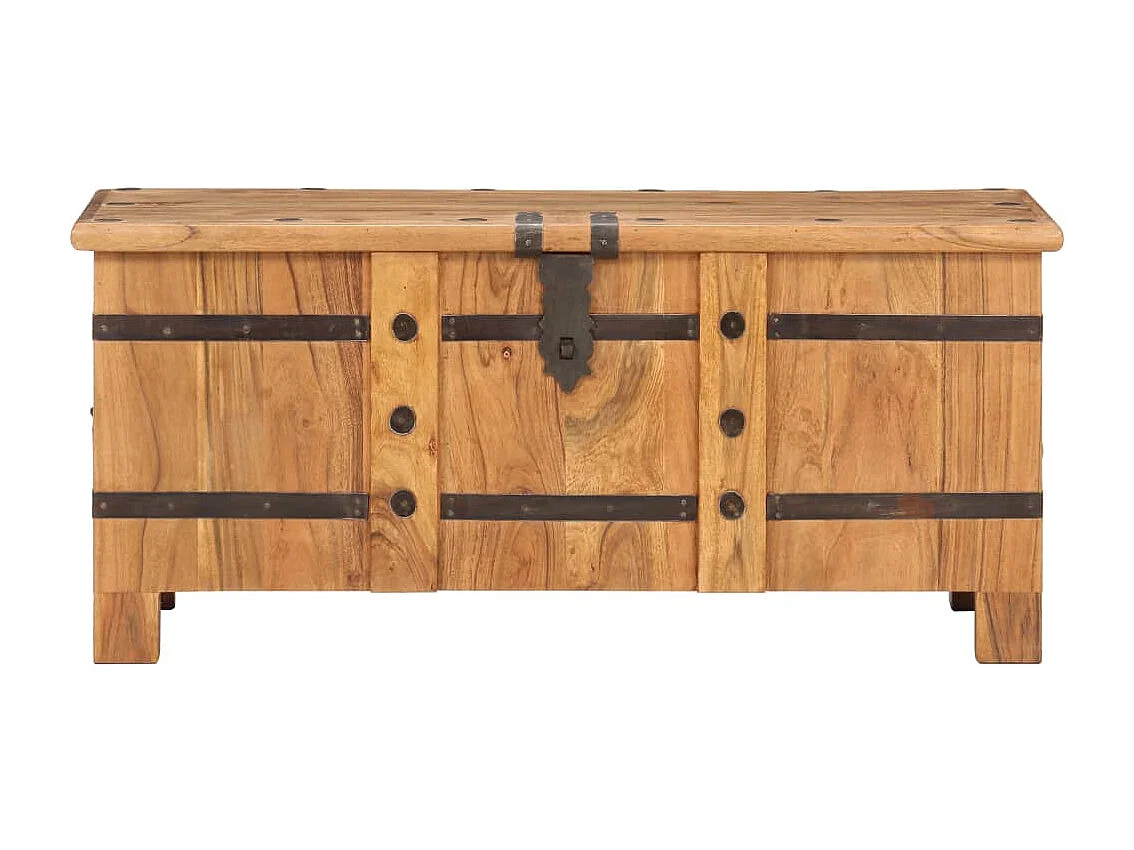 Cómoda 90x40x40 cm Madera maciza de acacia