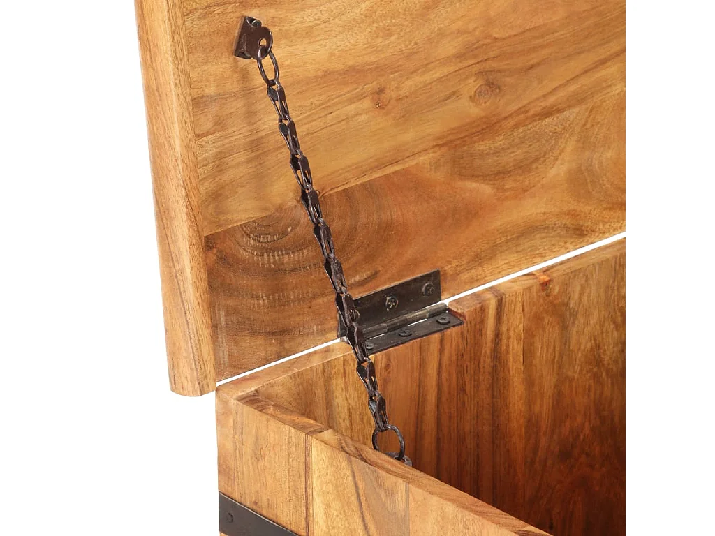 Cómoda 90x40x40 cm Madera maciza de acacia