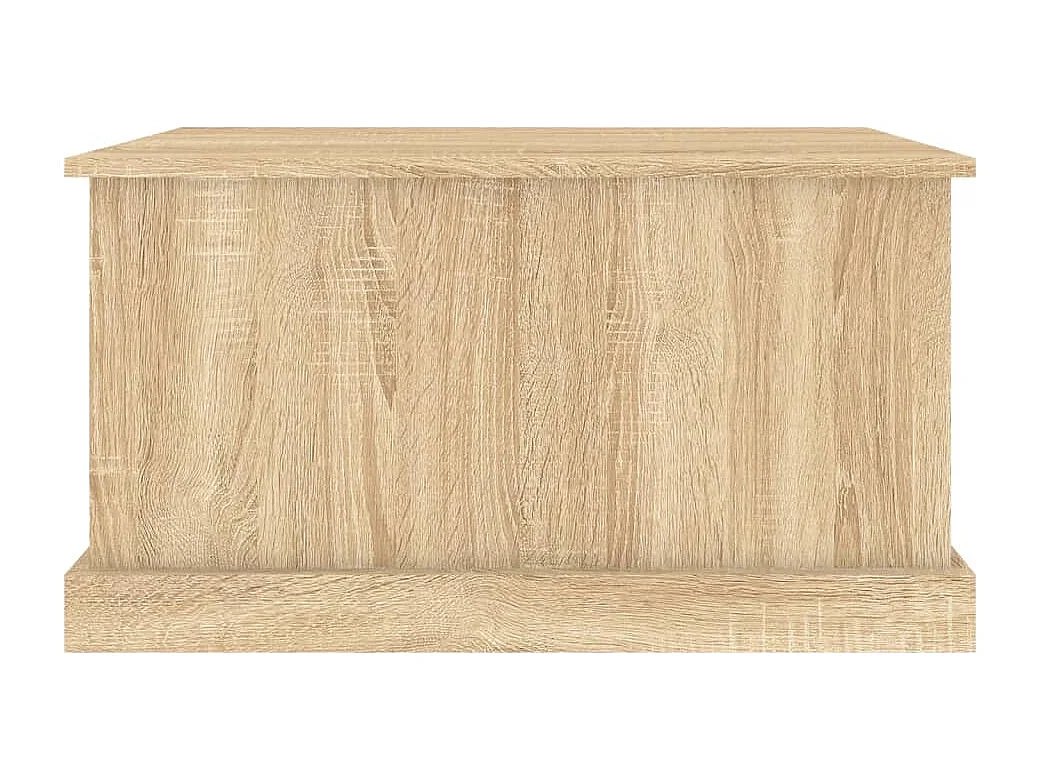 Aufbewahrungsbox aus Sonoma-Eiche, 70 x 40 x 38 cm, Holzwerkstoff