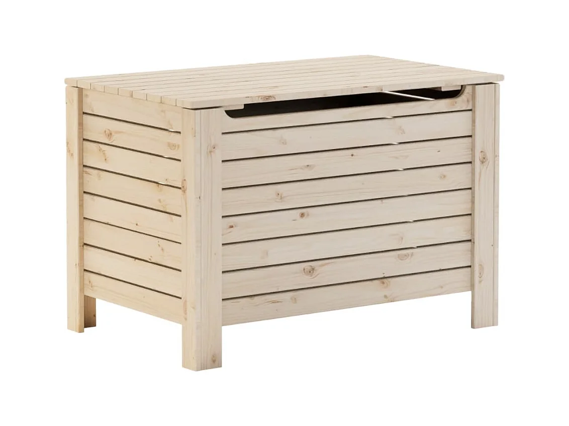 Aufbewahrungsbox mit Deckel RANA aus massivem Kiefernholz