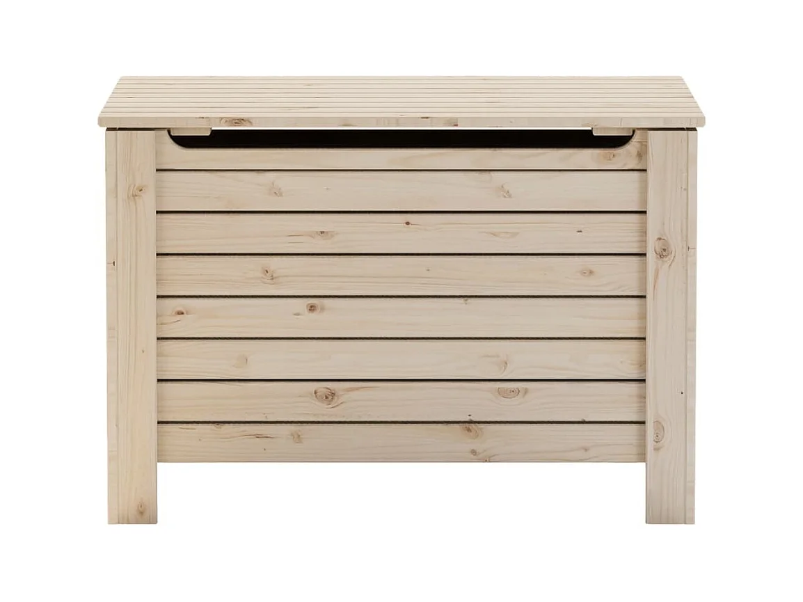 Aufbewahrungsbox mit Deckel RANA aus massivem Kiefernholz