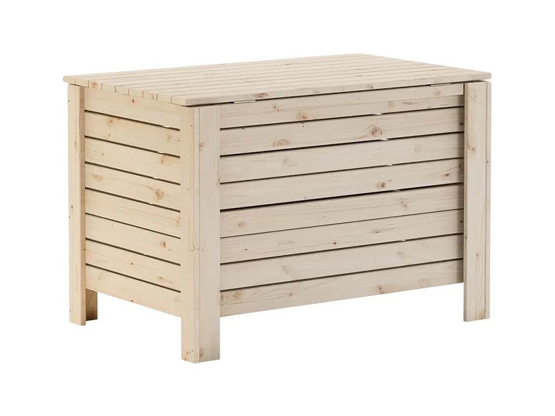 Aufbewahrungsbox mit Deckel RANA aus massivem Kiefernholz