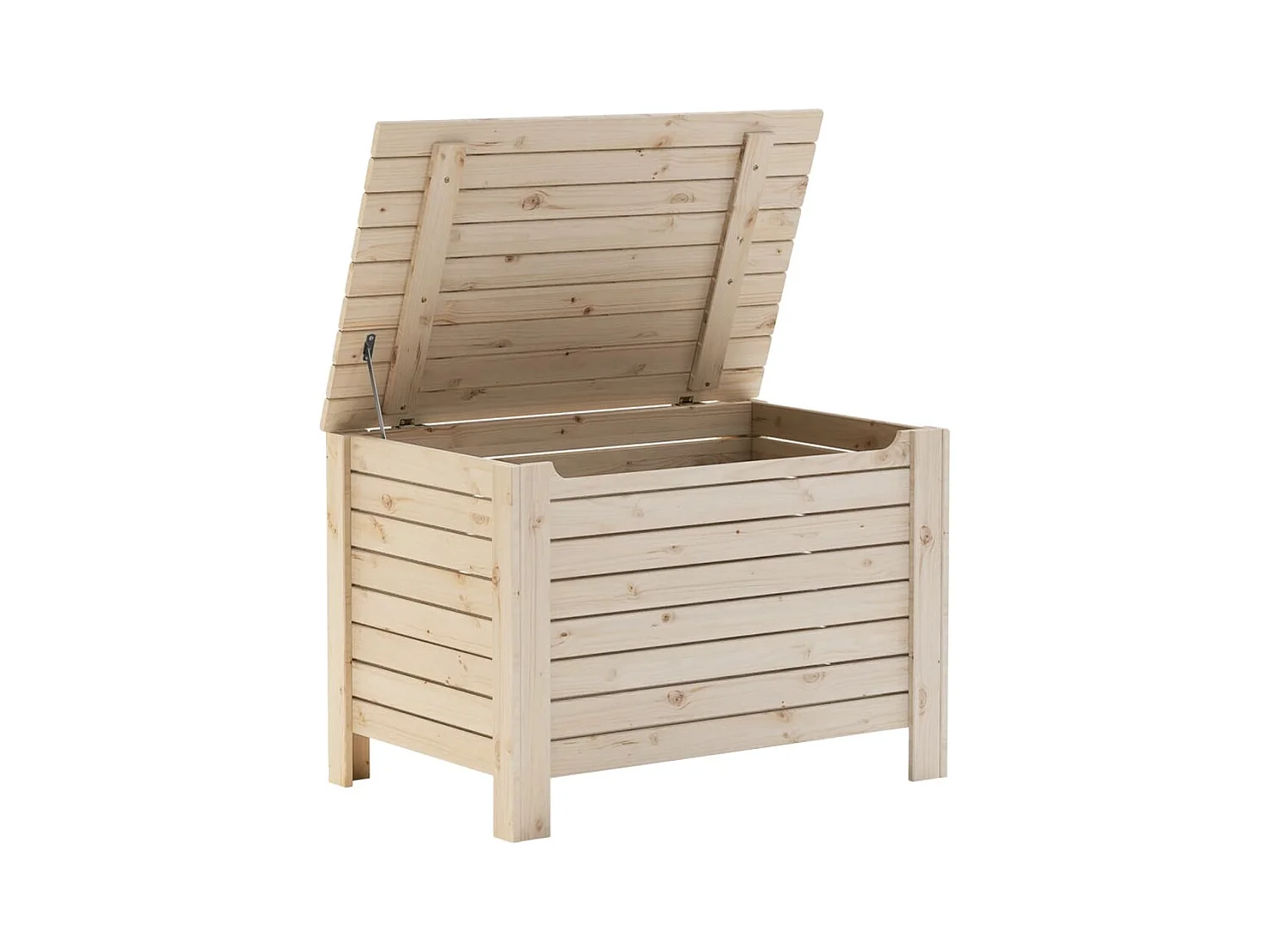 Aufbewahrungsbox mit Deckel RANA aus massivem Kiefernholz