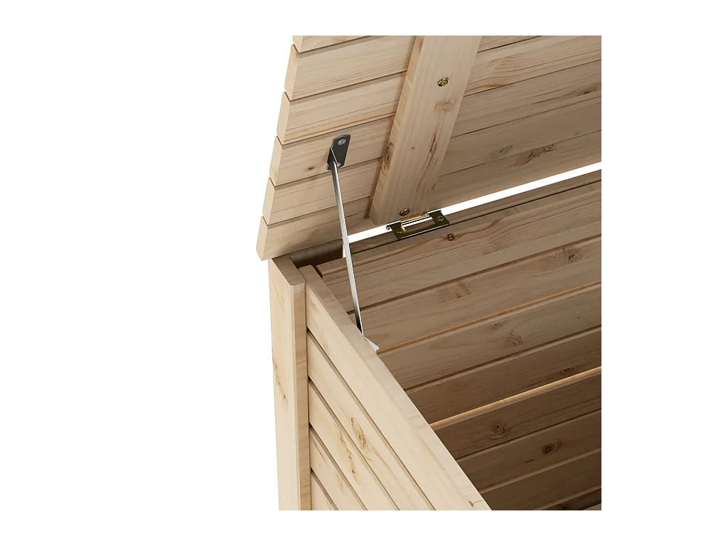 Aufbewahrungsbox mit Deckel RANA aus massivem Kiefernholz