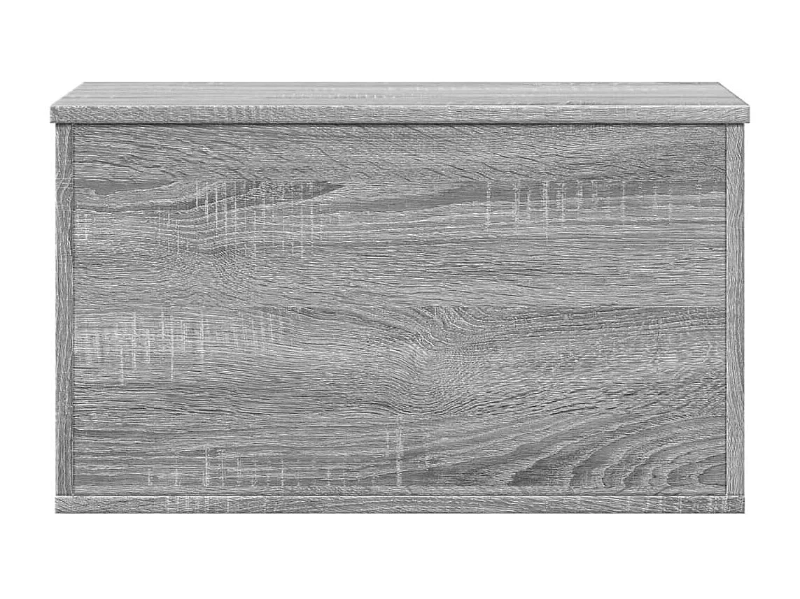 Boîte de rangement sonoma gris 60x35x35 cm bois d'ingénierie