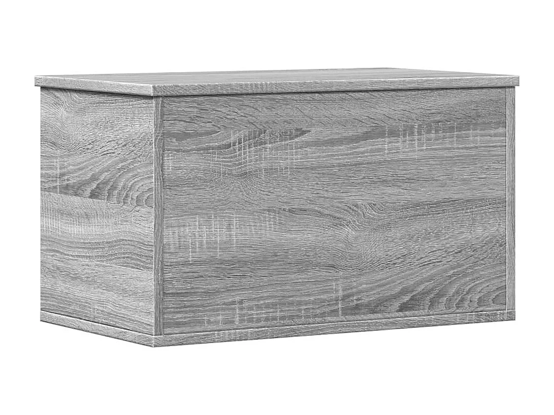 Boîte de rangement sonoma gris 60x35x35 cm bois d'ingénierie