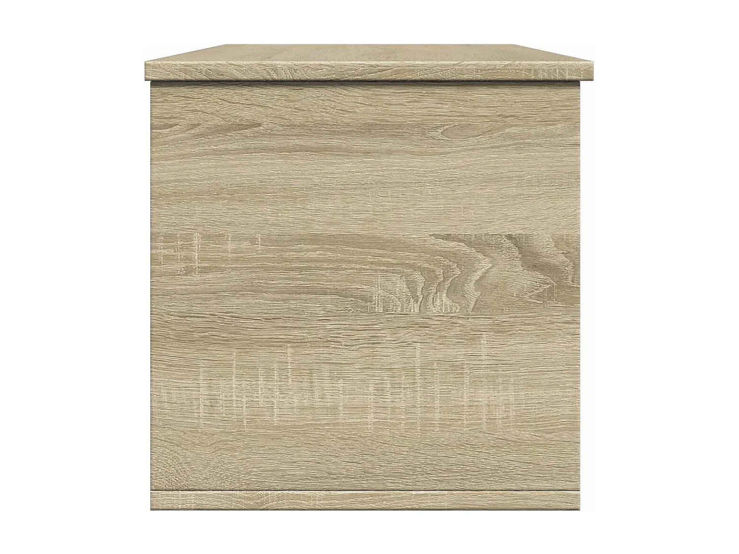 Boîte de rangement chêne sonoma 102x35x35 cm bois d'ingénierie