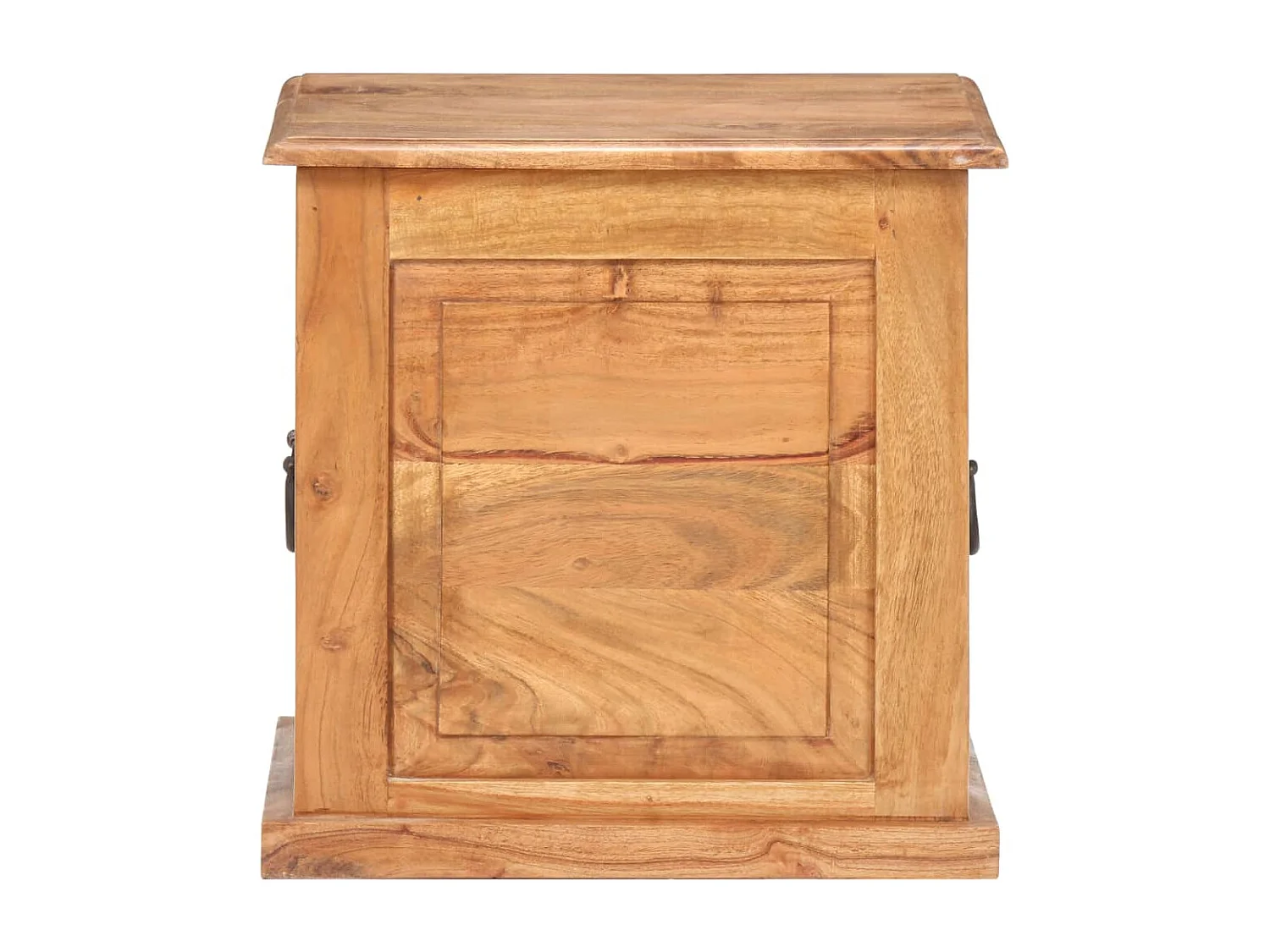 Truhe 40x40x40 cm Massives Akazienholz