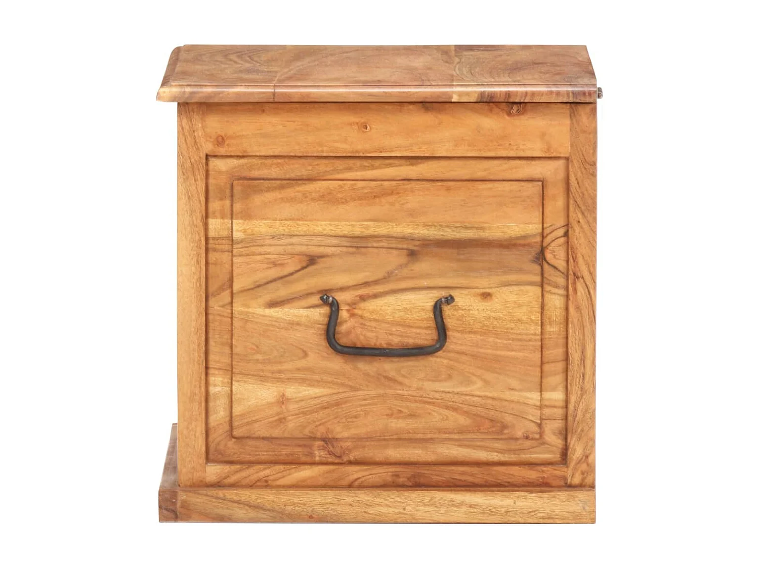Truhe 40x40x40 cm Massives Akazienholz