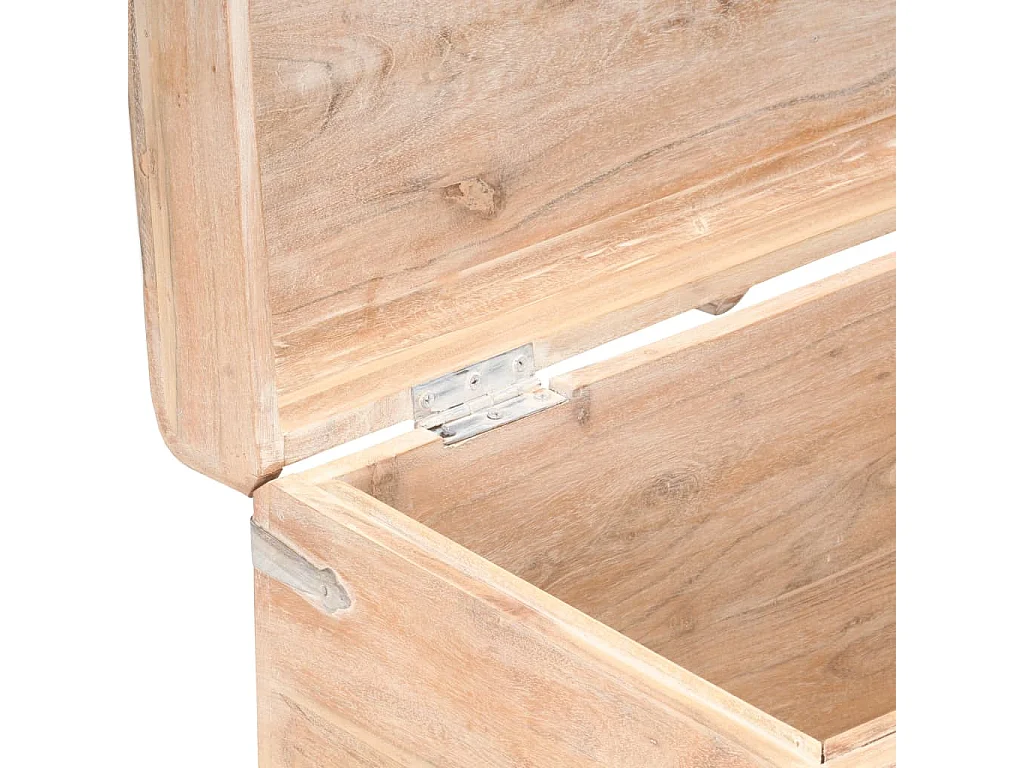 Cómoda de almacenaje 90x40x40 cm madera maciza de acacia