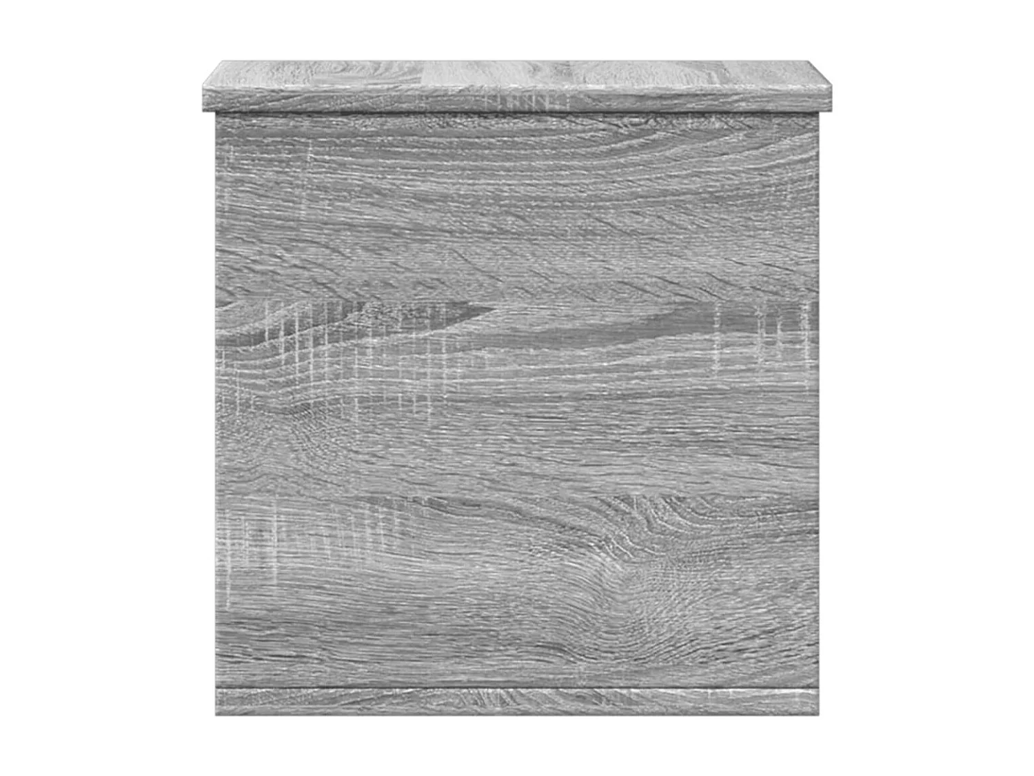 Boîte de rangement sonoma gris 30x35x35 cm bois d'ingénierie
